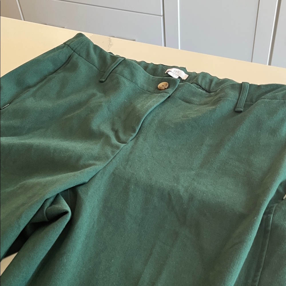 J. Jill Green Boot Cut Pants